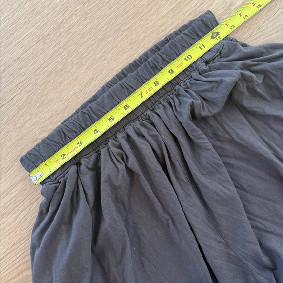 Lunya Organic Pima Cotton Wide Leg Pants S Black Relaxed Luxury Lounge Premium - Picture 8 of 9